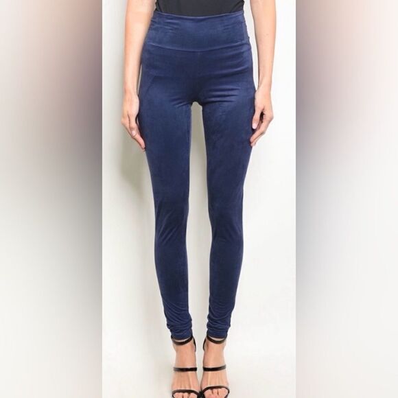 Faux Suede Leggings - Picture 7 of 13